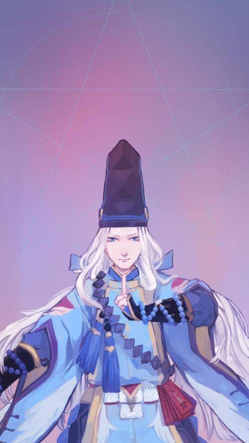 晴明的高清手机壁纸图,失去记忆的阴阳师