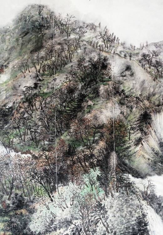 中国画名家——画家贺小龙山水画欣赏