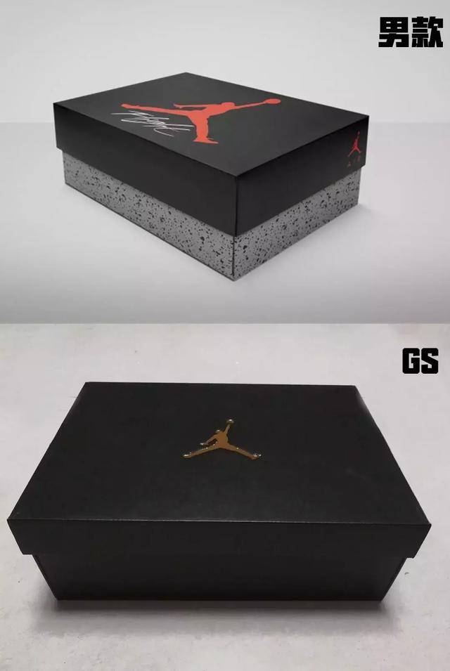 aj4黑红成人版和gs版究竟有何不同?