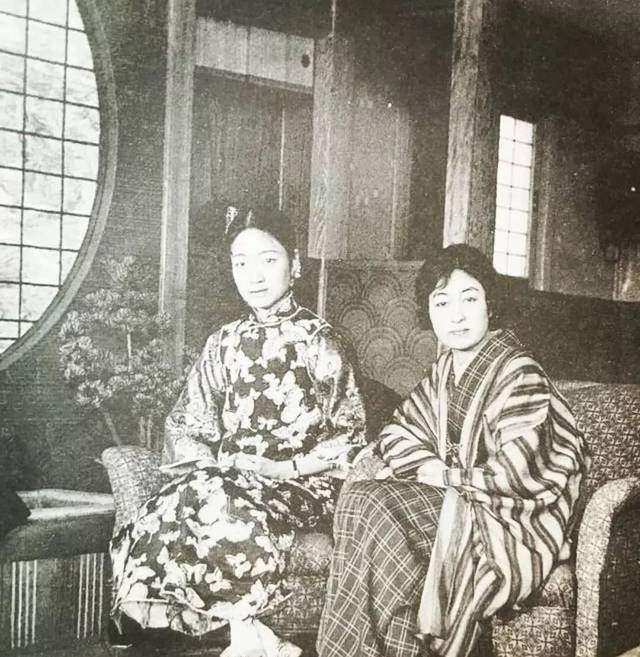 老照片:图二是少女于凤至,图五是红色之旅的溥仪在宝塔山下_手机搜狐