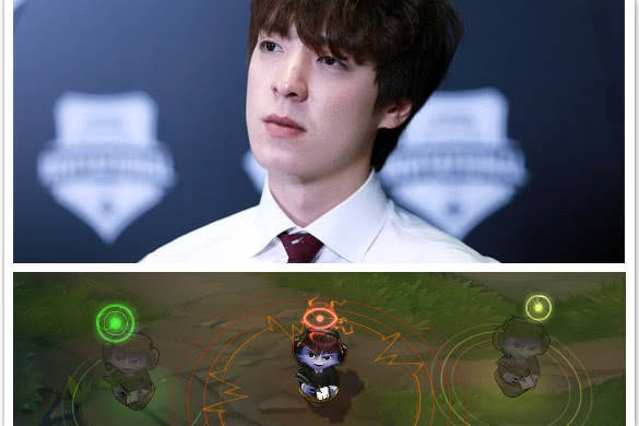 一是s6冠军skt战队的教练kkoma的眼皮肤,另一个就是我们最近正在限时