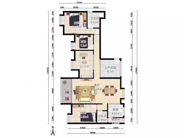 南山·四房·1250万|半岛城邦二期 178m²_搜狐网