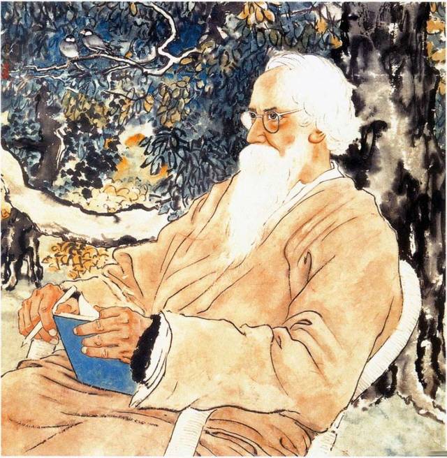 徐悲鸿的国画作品欣赏，如此瑰宝值得一看！_搜狐网