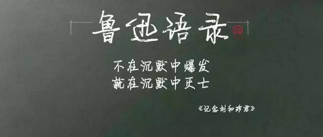 惟沉默是最高的轻蔑   鲁迅的文字十分犀利,直指人性最深处