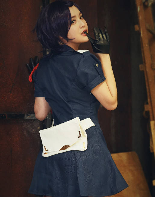 穿越火线95后小姐姐cos灵狐者身材肉嘟嘟网友心动了