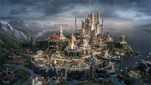 冬将至》手游里,建筑物不但融合了原著内容,新增"鸦巢塔","七神圣堂"