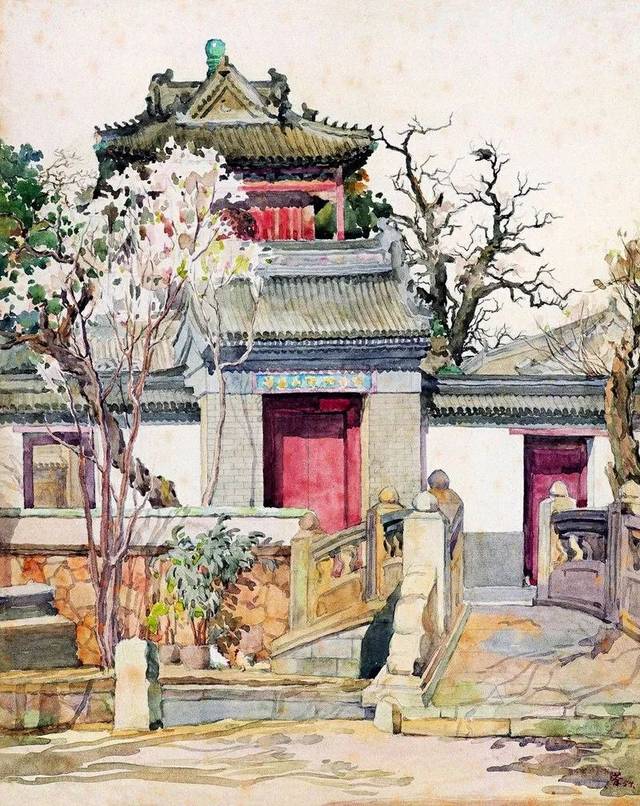 吴冠中| 东西画种兼容，水彩起了沟通作用_搜狐网