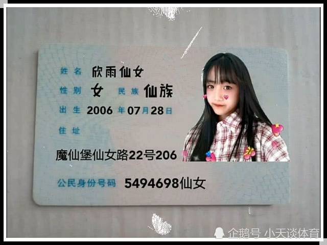 最近"魔仙堡"身份证风很大,个个都是仙女,网友:仙女家在哪?