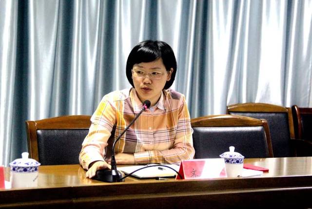 县委教育工作领导小组副组长傅强,樊勇军,齐正兰讲话,秘书组组长吴照