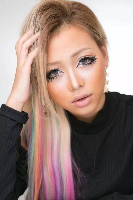 堪比整容的日本辣妹妆原来是这么画出来的