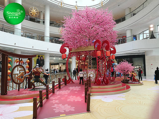 仿真桃花树怎么制作?