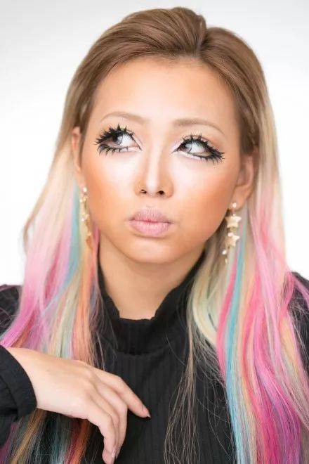 堪比整容的日本辣妹妆原来是这么画出来的