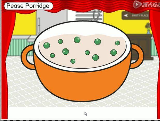 pease porridge hot图片