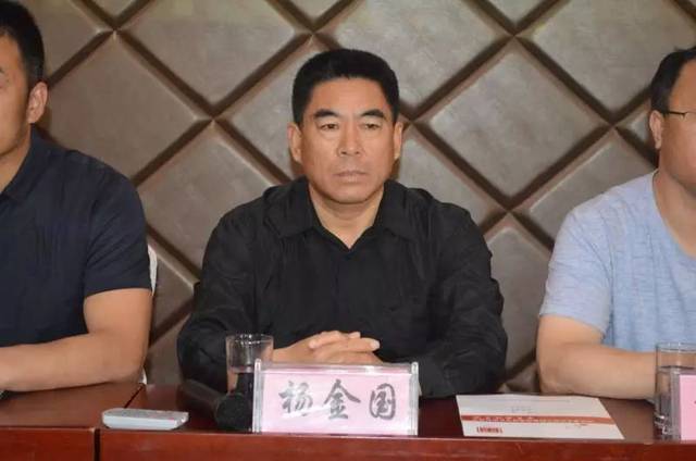 党委书记杨金国,培训中心副主任刘建伟,开平区教育局基教科科长李金顺