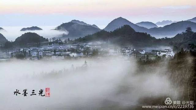 看了这组西畴三光村美景,才知道什么是等不是