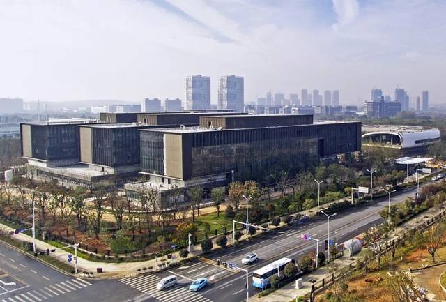位于武汉未来科技城的华为武汉基地