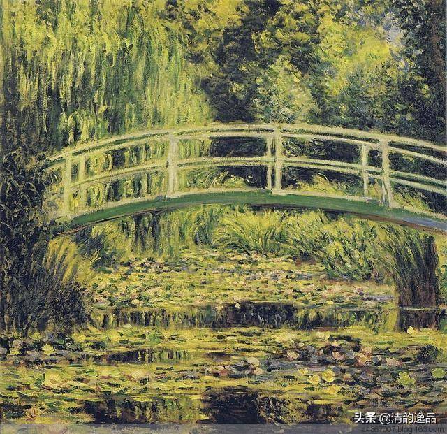 名作鉴赏:印象派大师莫奈笔下的日本桥