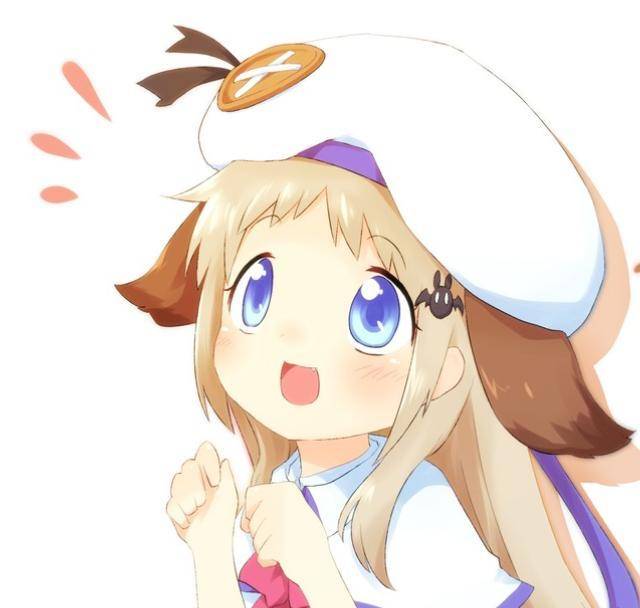 动漫美图欣赏,动漫大头贴,可爱的二次元女生,撒娇卖萌真是讨人喜,真好