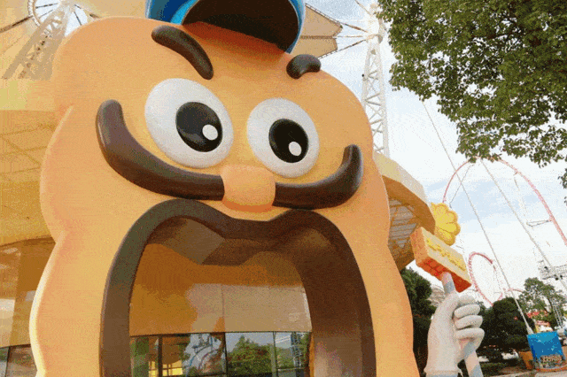 六一福利丨与饼干警长携手免费畅游欢乐谷甜品王国造起来