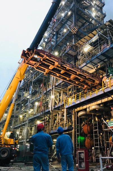 上海石化在线抢修创行业先例