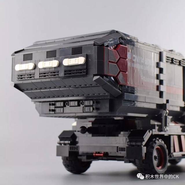森宝授权版流浪地球,流浪地球系列 cn171-11箱式运载车cn114-03