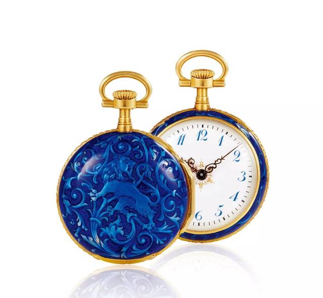 保利春拍时计永恒之美珐琅怀表