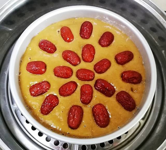 红糖发糕家常做法,健康无添加,好吃还不上火,让