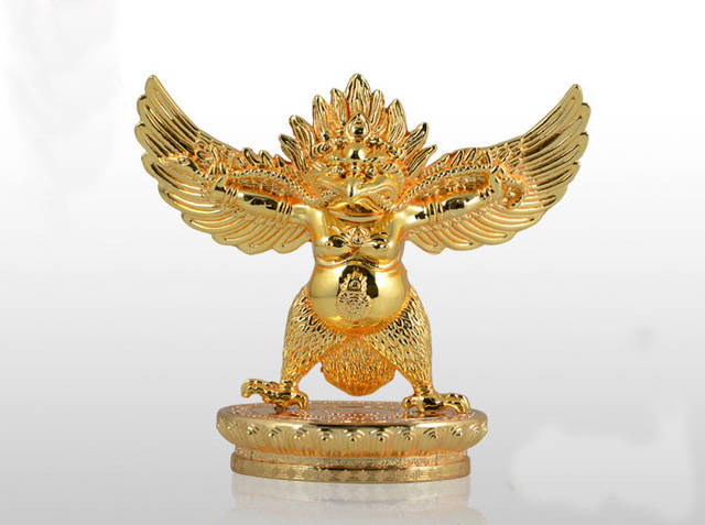 激安価格の 純銅蔵伝密教護法金翅大鹏鳥、ネパール手xq - 美術品