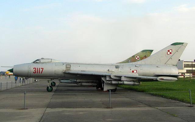 波兰空军的苏-7战斗轰炸机