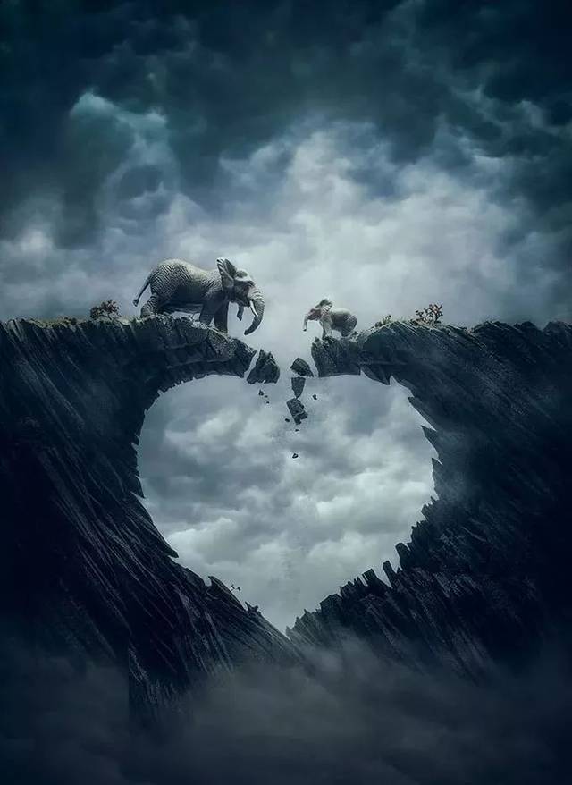 设计构图技巧之"轻重对比法"!