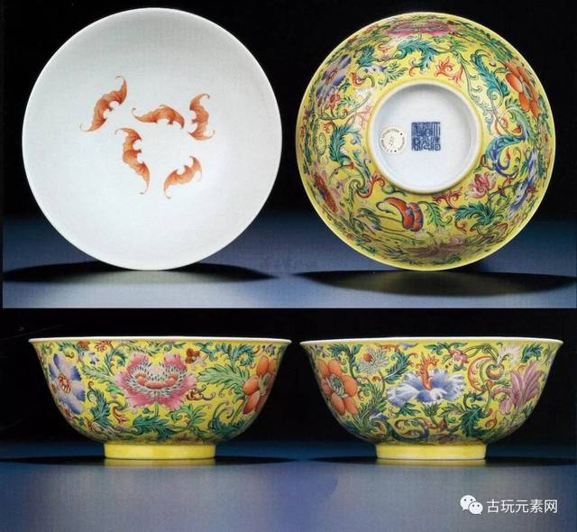 古美术 茶碗古美術 在銘 大清嘉慶年製