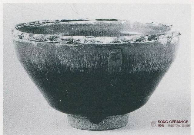 金朝時代の河南天目の鉢の子碗碗
