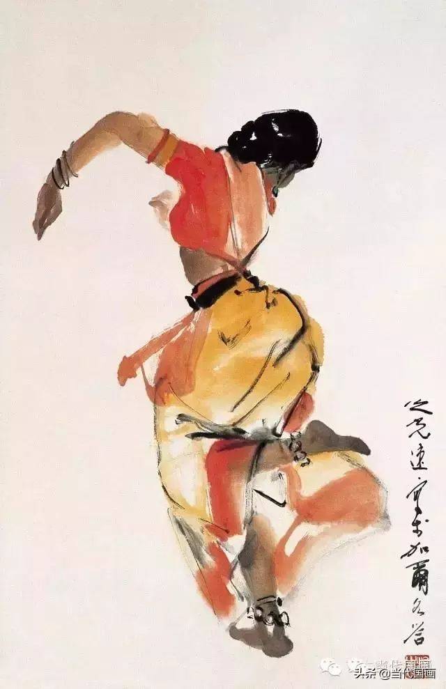 留下生命的诗意和美的杨之光人物画