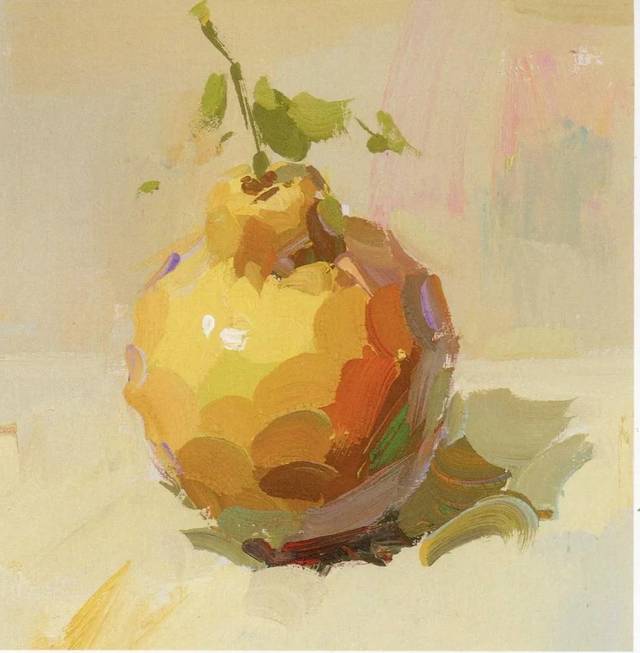 橘子的色彩静物教程