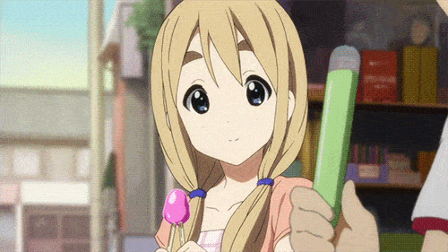 漫有gif#丨大小姐谜一样的眉毛成了萌点!——琴吹䌷