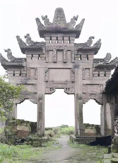 广安文物故事 | 代市牌坊的来历