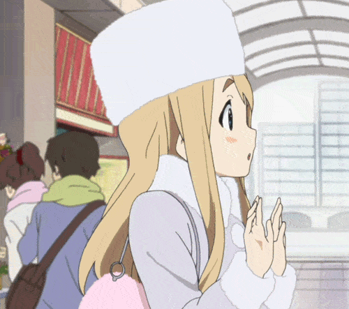 漫有gif#丨大小姐谜一样的眉毛成了萌点!——琴吹䌷