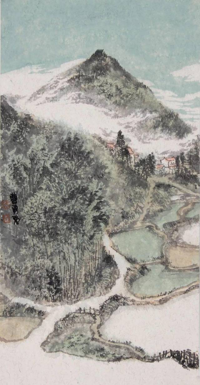 画路心语|画家曹勇强:画山画田画未来