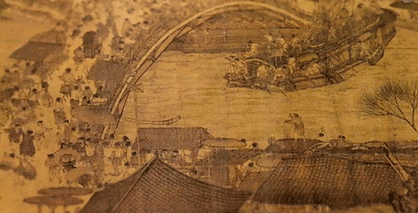 话说《清明上河图》，细节~_搜狐网