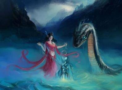 女娲真身吓人图片:女娲和蛇究竟有什么联系