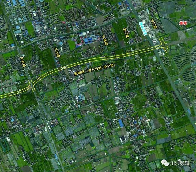 航城路(南六公路～凌空路)新建段,征地方案来了!