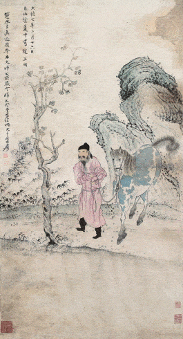 张大千画马，精道经典_赵孟頫