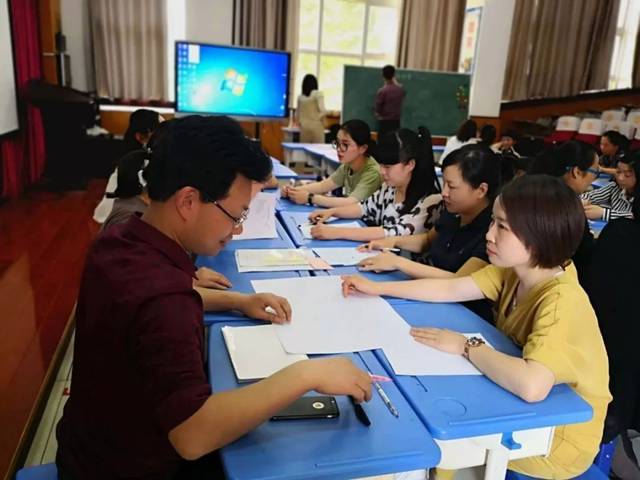 三门县心湖小学语文教研组习作教学研讨活动