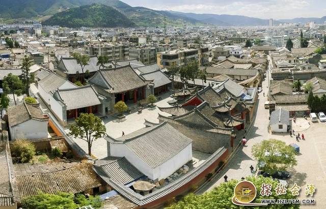 会泽古城鸟瞰图 文联藏2019年6月1日,对会泽人民来说,是一个额手称庆