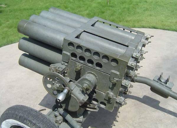 曾经让美军闻风丧胆的国产63式107毫米火箭炮