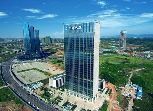 聚焦成都中建大厦正式入驻启用