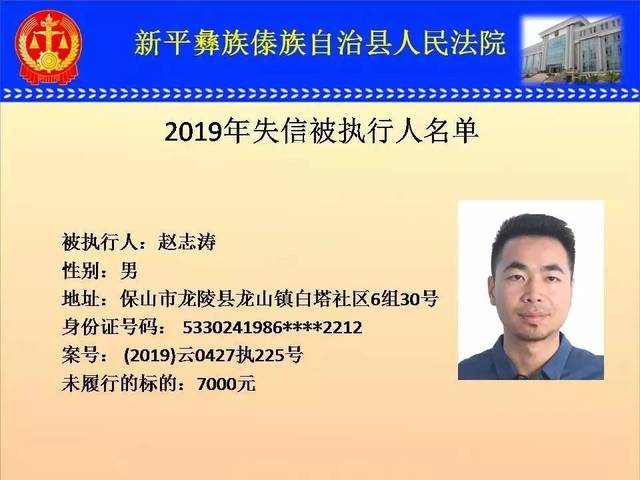 云南曝光一批"老赖"!年龄最小为"90后",最高欠账百万