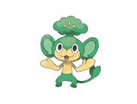 《精灵宝可梦》图鉴511:可能是最没有存在感的草系——花椰猴