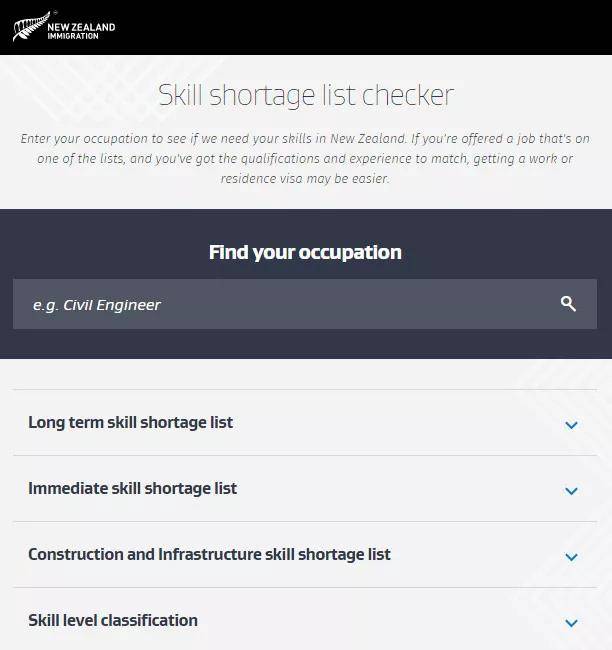 新西兰移民政策重大调整,技术移民职业清单变