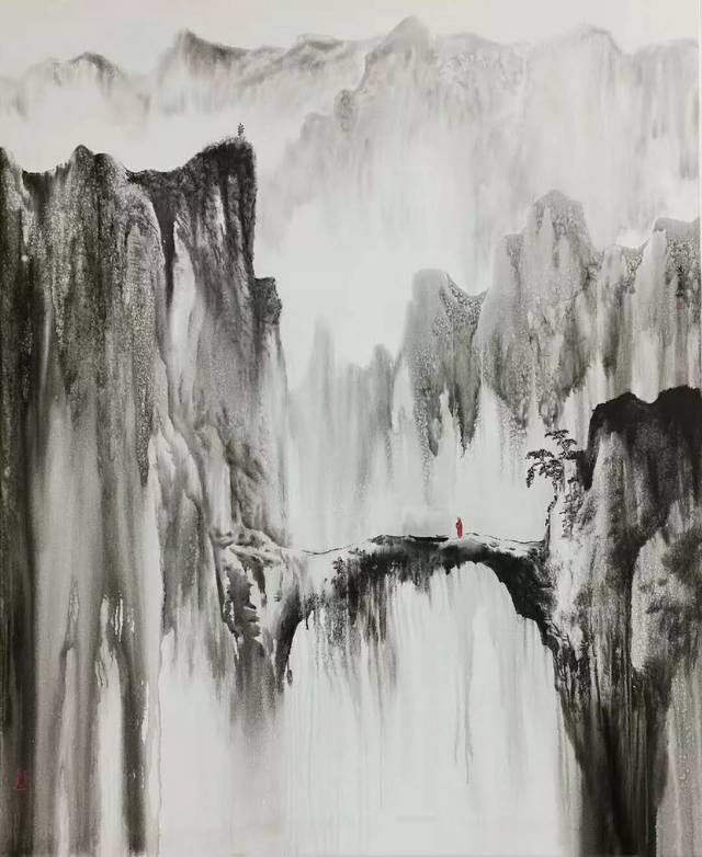 禅心入画：赵春秋新水墨作品欣赏_搜狐网